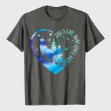 Just a Girl Who Loves Wolves T-Shirt