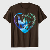 Just a Girl Who Loves Wolves T-Shirt