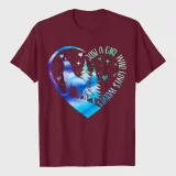 Just a Girl Who Loves Wolves T-Shirt