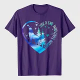 Just a Girl Who Loves Wolves T-Shirt