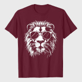 Lion Sunglasses Graphic T-Shirt