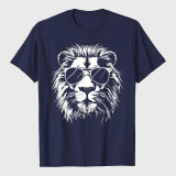 Lion Sunglasses Graphic T-Shirt
