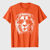 Lion Sunglasses Graphic T-Shirt