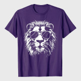 Lion Sunglasses Graphic T-Shirt