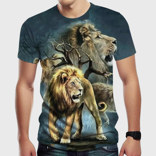 Men's Lions Graphic T-Shirt
