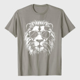 Lion Sunglasses Graphic T-Shirt