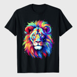Colorful Lion Spirit Art Leo Lion T-Shirt
