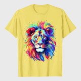 Colorful Lion Spirit Art Leo Lion T-Shirt