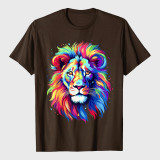 Colorful Lion Spirit Art Leo Lion T-Shirt