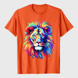 Colorful Lion Spirit Art Leo Lion T-Shirt