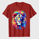 Colorful Lion Spirit Art Leo Lion T-Shirt