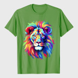 Colorful Lion Spirit Art Leo Lion T-Shirt