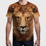 Novelty Lion Graphic T-Shirt