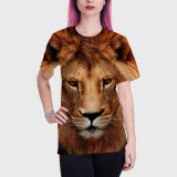 Novelty Lion Graphic T-Shirt