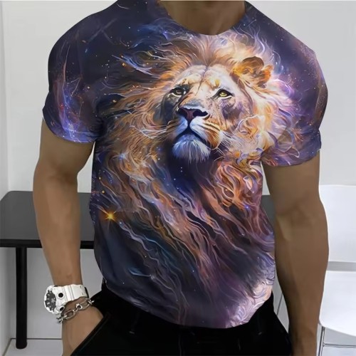 Cool Lion Galaxy T-Shirt