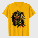 Music Headphones Lion Of Judah T-Shirt
