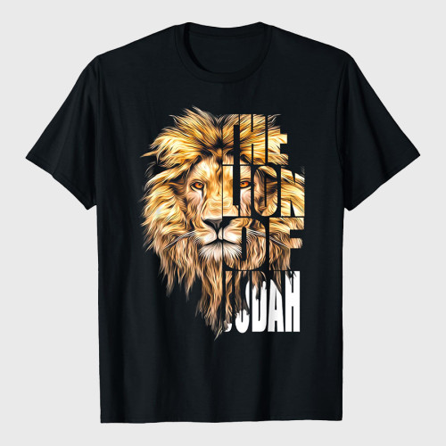 Jesus Lion Of Judah Christian Gift T-Shirt