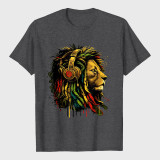 Music Headphones Lion Of Judah T-Shirt