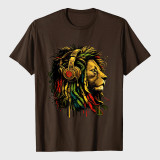 Music Headphones Lion Of Judah T-Shirt