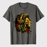 Music Headphones Lion Of Judah T-Shirt