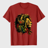 Music Headphones Lion Of Judah T-Shirt