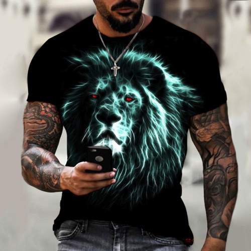 Abstract Art Lion T-Shirt