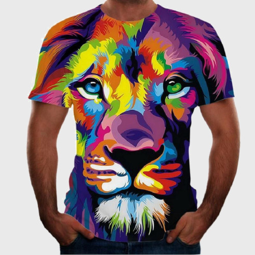Colorful Lion T-Shirt