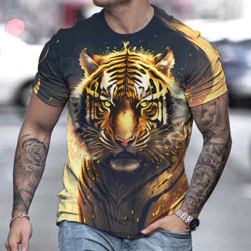 Golden Tiger King T-Shirt