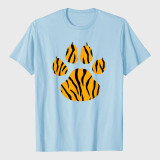 Animal Tiger Paw Print T-Shirt