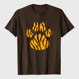 Animal Tiger Paw Print T-Shirt