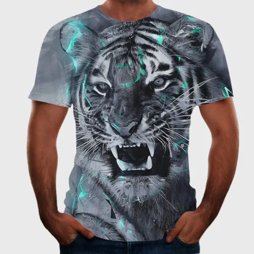 Animal Tiger Print T-Shirt