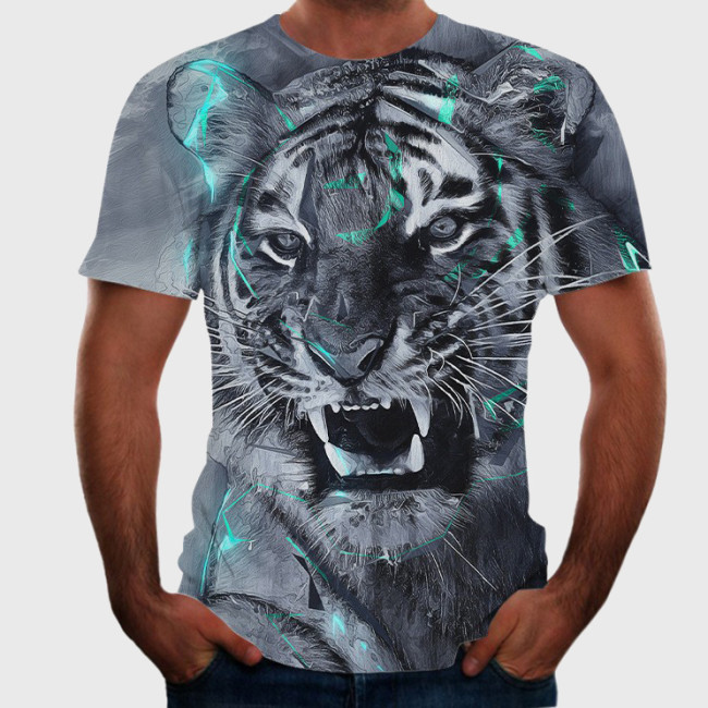 Animal Tiger Print T-Shirt