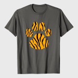 Animal Tiger Paw Print T-Shirt