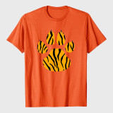 Animal Tiger Paw Print T-Shirt