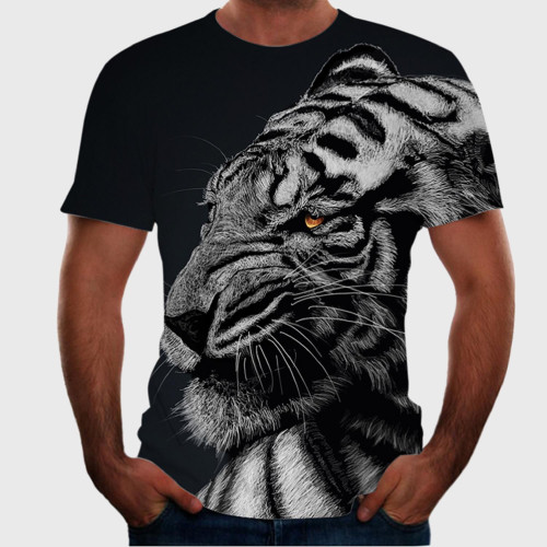 Mens Fierce Tiger T-Shirt
