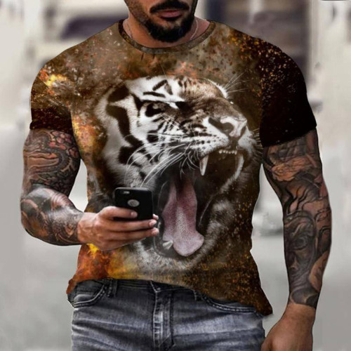 Mens Roaring Tiger T-Shirt