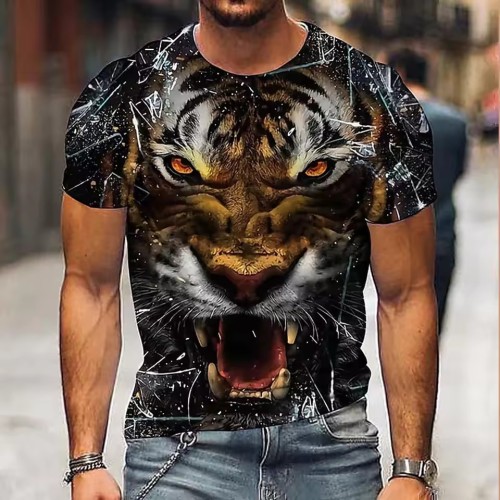 Roaring Tiger Graphic T-Shirt