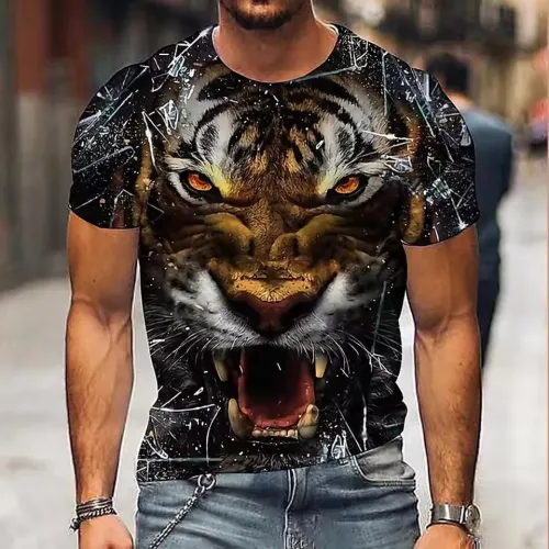Roaring Tiger Graphic T-Shirt