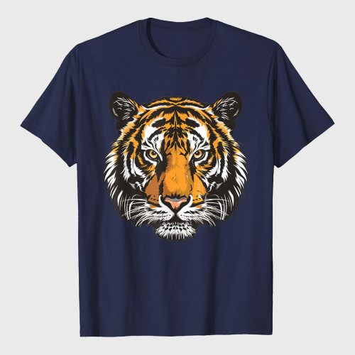 Tiger Head Graphic T-Shirt