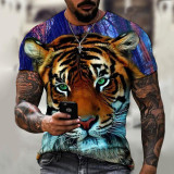 Retro Tiger Head T-Shirt