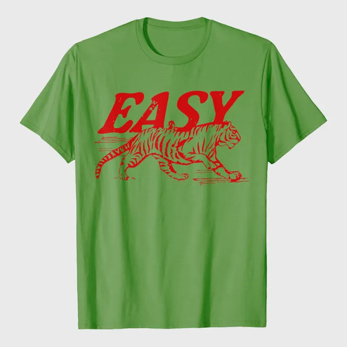 Easy Tiger Distressed Graphic T-Shirt