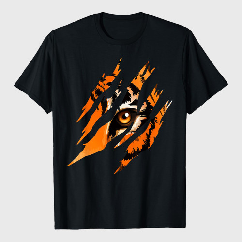 Wildlife Animal Tiger Eye T-Shirt