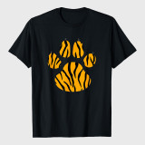 Animal Tiger Paw Print T-Shirt