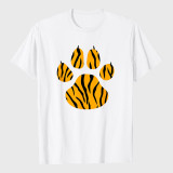 Animal Tiger Paw Print T-Shirt