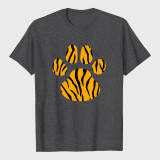 Animal Tiger Paw Print T-Shirt
