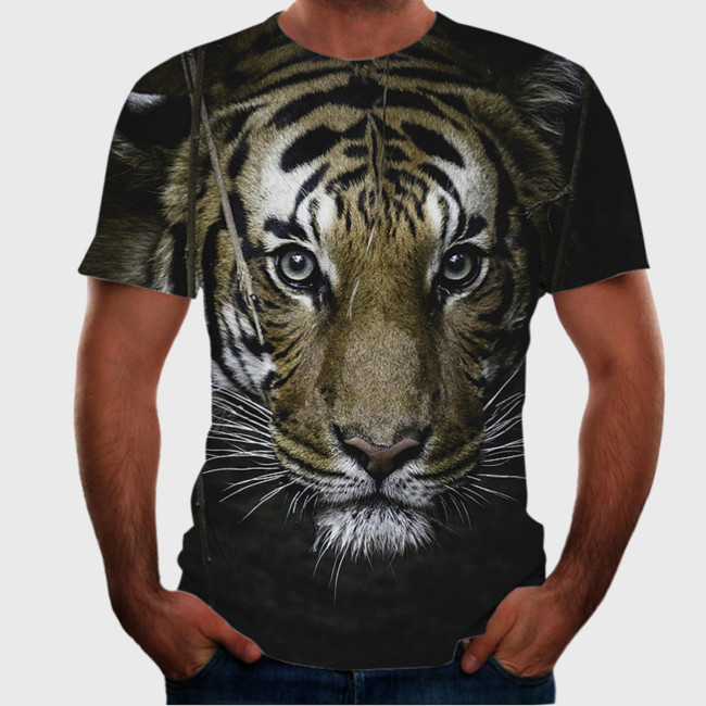 Tiger Printed T-Shirt For Men