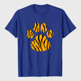 Animal Tiger Paw Print T-Shirt