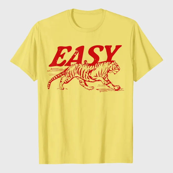 Easy Tiger Distressed Graphic T-Shirt