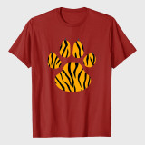 Animal Tiger Paw Print T-Shirt