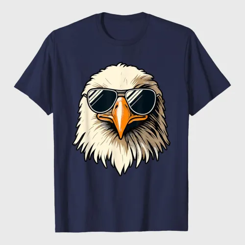 Bald Eagle In Sunglasses T-Shirt